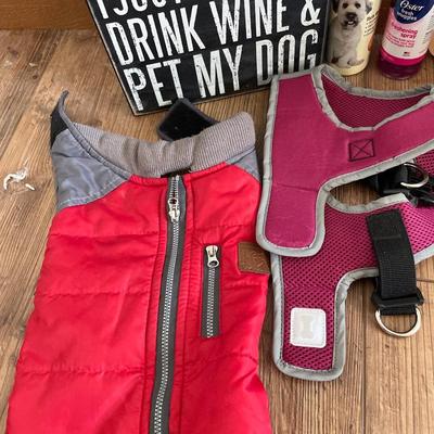 Small dog coats and decor