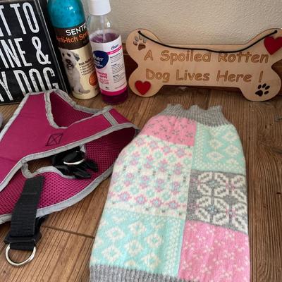 Small dog coats and decor