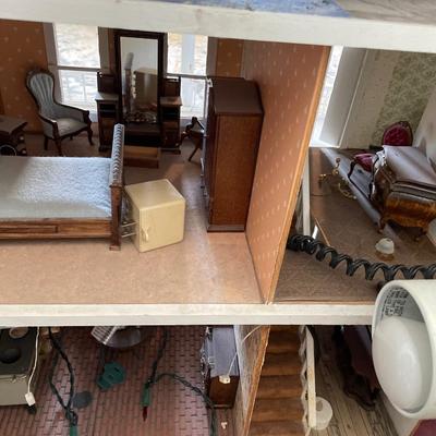 Dollhouse and furniture