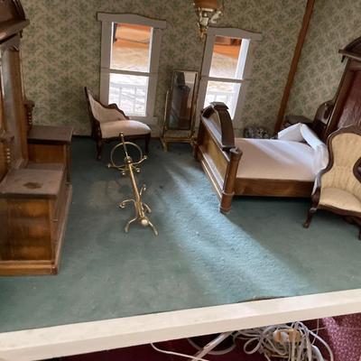 Dollhouse and furniture