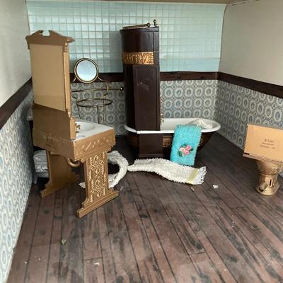 Dollhouse and furniture