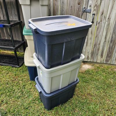 Plastic Storage Containers, Shelf Unit & More (SB-JS)