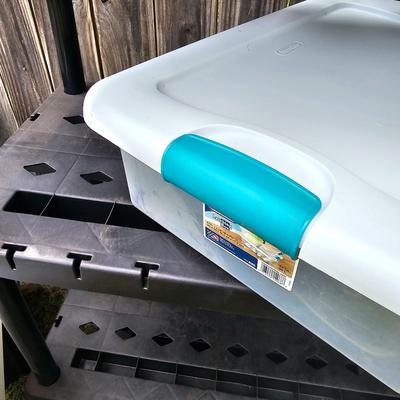 Plastic Storage Containers, Shelf Unit & More (SB-JS)