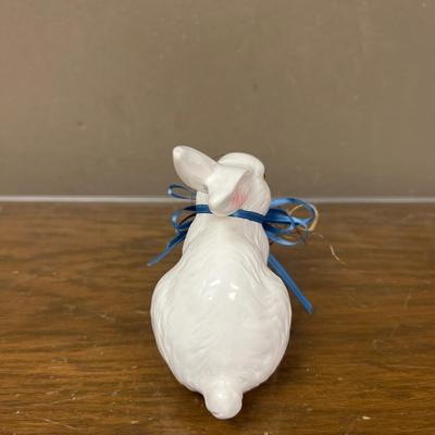 Ceramic White Bunny