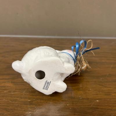 Ceramic White Bunny
