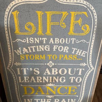 Life, Dance, floral and cowboy pot