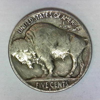 1937 D Buffalo nickel
