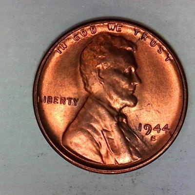 1944 S Lincoln Wheat Cent
