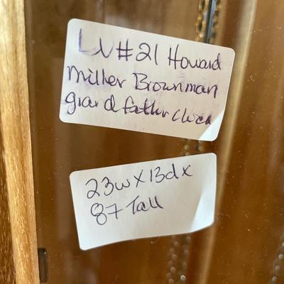 Howard Miller Grandfather clock