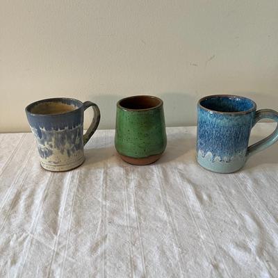 Handmade Pottery Mugs and Cup (K)
