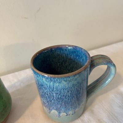 Handmade Pottery Mugs and Cup (K)