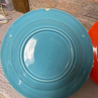 Sale Photo Thumbnail #176: The Homer Laughlin company produced this less expensive alternative to Fiestaware from 1936 until 1964. Please look carefully at each picture as some pieces are “scratch & dent.” - well loved!!!!