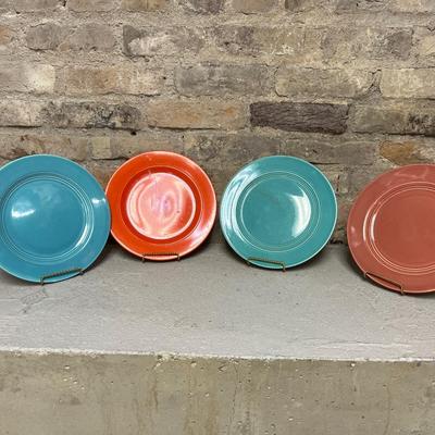 Sale Photo Thumbnail #175: The Homer Laughlin company produced this less expensive alternative to Fiestaware from 1936 until 1964. Please look carefully at each picture as some pieces are “scratch & dent.” - well loved!!!!