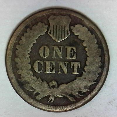 1863 Copper Nickel Indian Head Cent