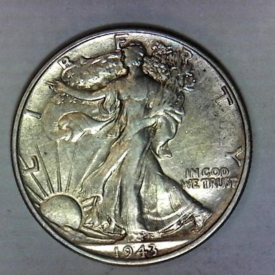 1943 Walking Liberty Half Dollar