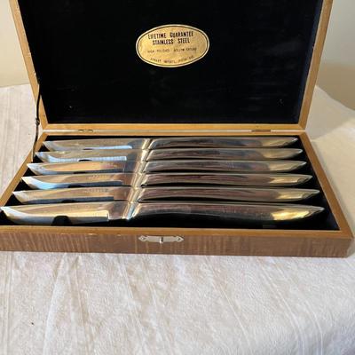 Vintage Steak Knife Sets (K)