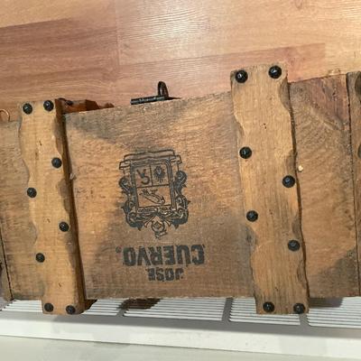 José Cuervo box with magazines