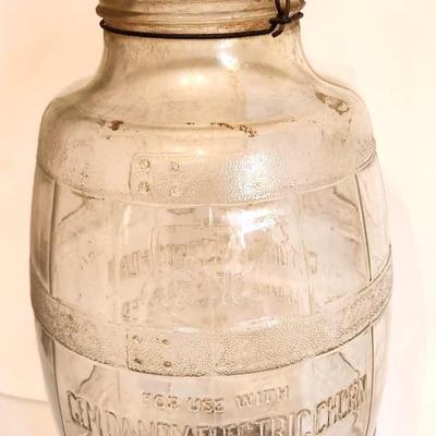 Lot #158 Gem Dandy Electric Churn Jar - early 20th century