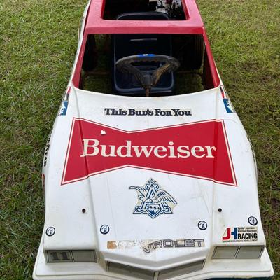 LOT 5: Vintage 1980s Darrell Waltrip #11 Nascar Go Kart with Tecumseh Engine