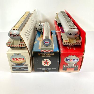 LOT 50: Collection of Collectible Toy Trucks - Esso, Exxon, Mobil and Texaco