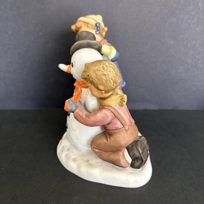 LOT 90: Hummel Figurines: Crowning Touch 1999 and Skier