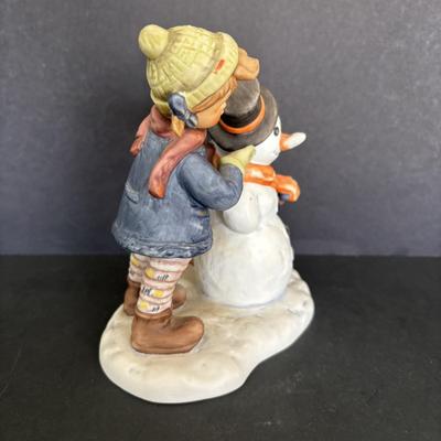 LOT 90: Hummel Figurines: Crowning Touch 1999 and Skier