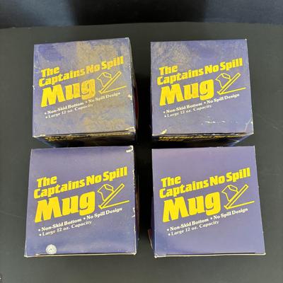 LOT 100: Snap On Grap Bag: The Captains No Spill Mugs, Bottle Opener & More