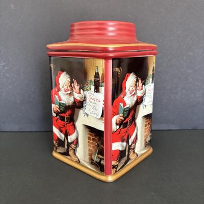 LOT 104: Vintage Coca-Cola Holiday Glass, Mug & Jar Collection