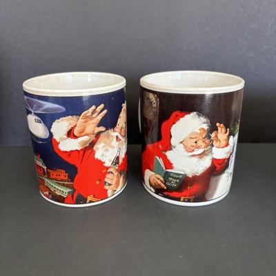 LOT 104: Vintage Coca-Cola Holiday Glass, Mug & Jar Collection