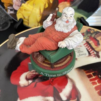 LOT 105: Coca-Cola Collection: Buddy L Toy Trucks, Sakura Stoneware Plates, Ornaments & More