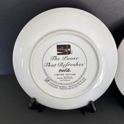 LOT 105: Coca-Cola Collection: Buddy L Toy Trucks, Sakura Stoneware Plates, Ornaments & More
