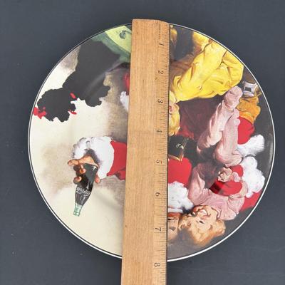 LOT 105: Coca-Cola Collection: Buddy L Toy Trucks, Sakura Stoneware Plates, Ornaments & More