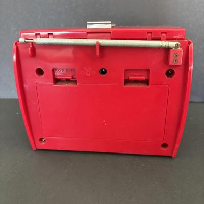 LOT 107: Coca-Cola Mini Cooler Radio, NIP Dominos & Playing Cards