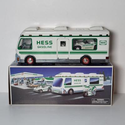 LOT 110: 1995-1999 Vintage HESS Holiday Collection Complete with Original Packaging and Components