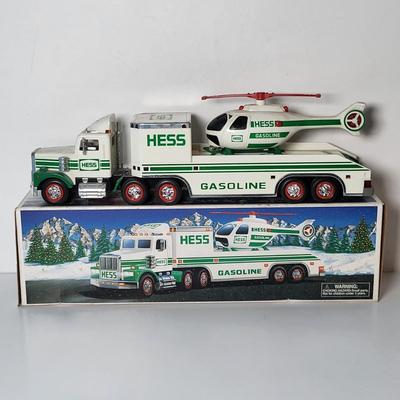LOT 110: 1995-1999 Vintage HESS Holiday Collection Complete with Original Packaging and Components