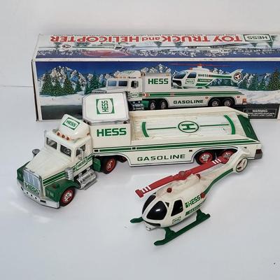 LOT 110: 1995-1999 Vintage HESS Holiday Collection Complete with Original Packaging and Components