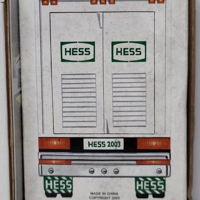 LOT 114: 2000-2004 HESS Holiday Collection Complete with Original Packaging and Components