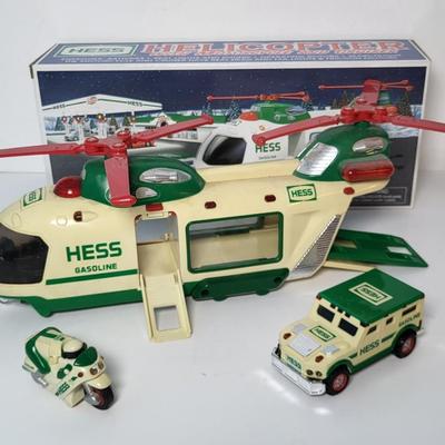 LOT 114: 2000-2004 HESS Holiday Collection Complete with Original Packaging and Components