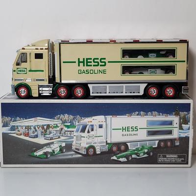LOT 114: 2000-2004 HESS Holiday Collection Complete with Original Packaging and Components