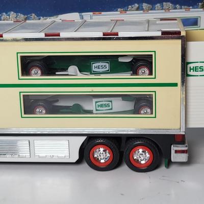 LOT 114: 2000-2004 HESS Holiday Collection Complete with Original Packaging and Components