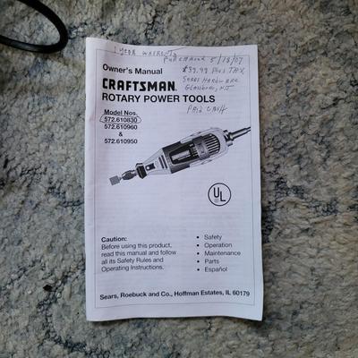 LOT 120: Craftsman Tool Collection Including Trim Saw, Drill Driver and More