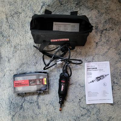 LOT 120: Craftsman Tool Collection Including Trim Saw, Drill Driver and More