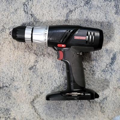 LOT 120: Craftsman Tool Collection Including Trim Saw, Drill Driver and More