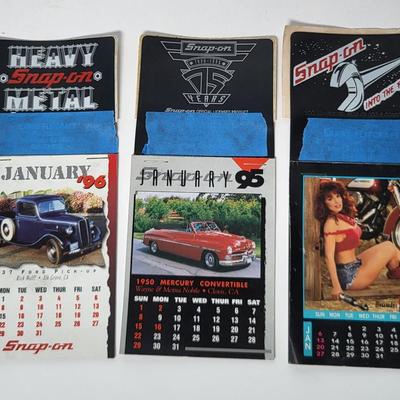 LOT 123: Snap -On Collectibles: Patches, Decals, Calendars, Hat & More