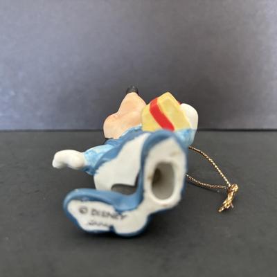 LOT 125: Early Disney/Pre-WWII Mickey & Minnie Tooth Brush Holders, 7-Dwarves Ornament, Minnie Mouse Ornament & More