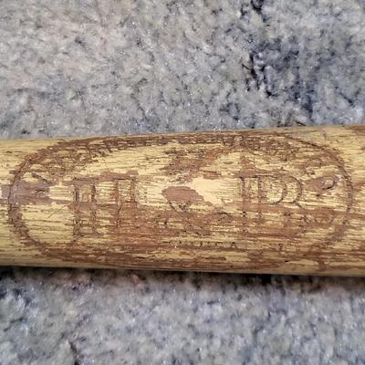 LOT 128: Wooden Baseball Bats & Miller Lite/Orioles Hat