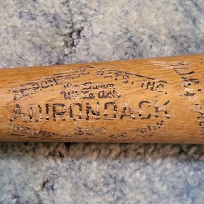 LOT 128: Wooden Baseball Bats & Miller Lite/Orioles Hat
