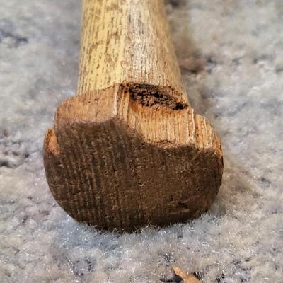 LOT 128: Wooden Baseball Bats & Miller Lite/Orioles Hat