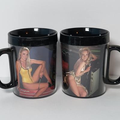 LOT 129: Vintage Snap-0n Tool-Mates Thermo-Serve Coffee Mugs (4) & More