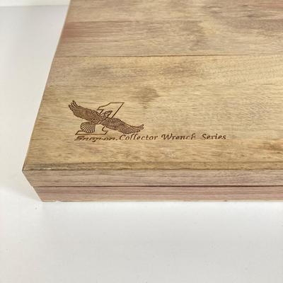 LOT 137: Snap-on Collector Edition Wrench Series in Wood Display Box